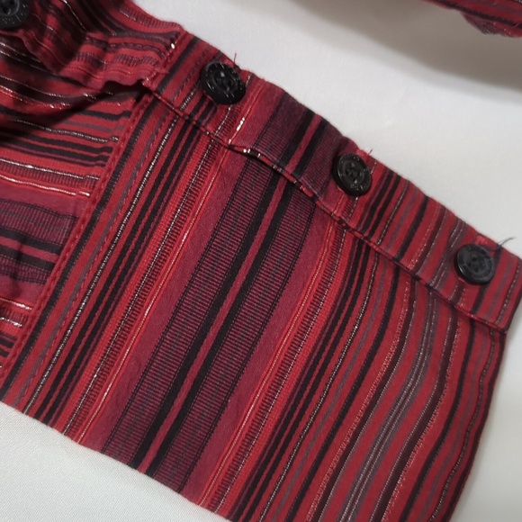 Express Design Studio Button Down Blouse - Picture 6 of 8